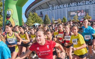 Peras de Rincón de Soto acompaña al Club Atletismo Suanzes en la 40ª edición de su tradicional cross