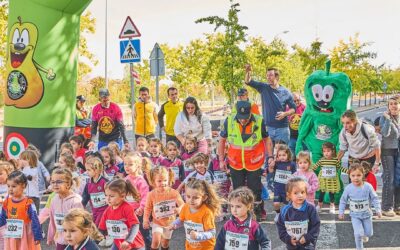 Cerca de 1.400 escolares participan en la Milla Escolar de Alcobendas con Peras de Rincón de Soto